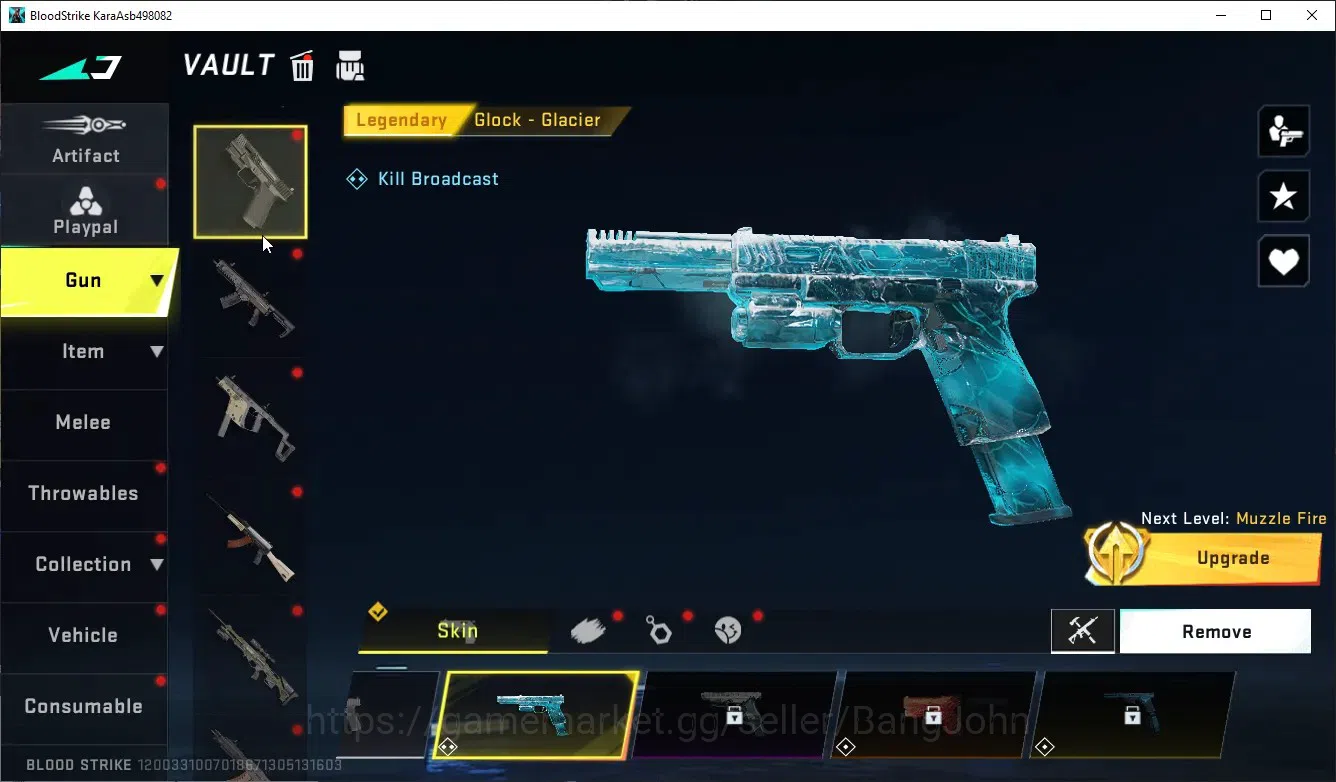 Blood Strike Accounts ASIA|COLLAB,ETHAN|ULTRA,ORIGIN-12,FAL,UMP45|LEGEND image 13