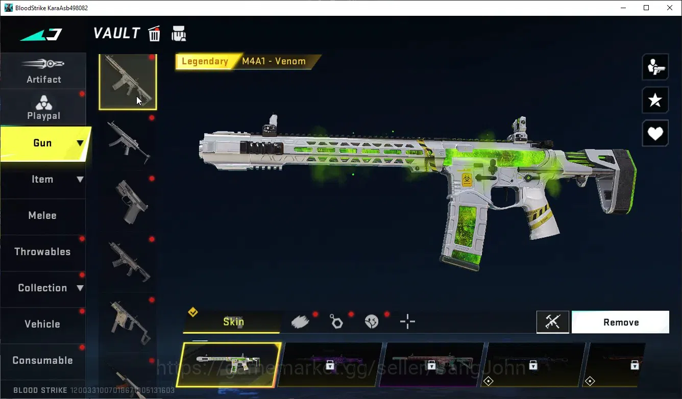Blood Strike Accounts ASIA|COLLAB,ETHAN|ULTRA,ORIGIN-12,FAL,UMP45|LEGEND image 14