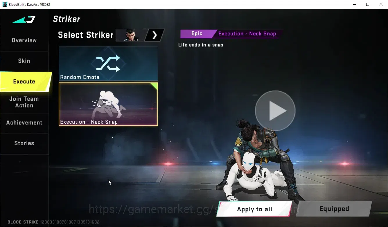Blood Strike Accounts ASIA|COLLAB,ETHAN|ULTRA,ORIGIN-12,FAL,UMP45|LEGEND image 18
