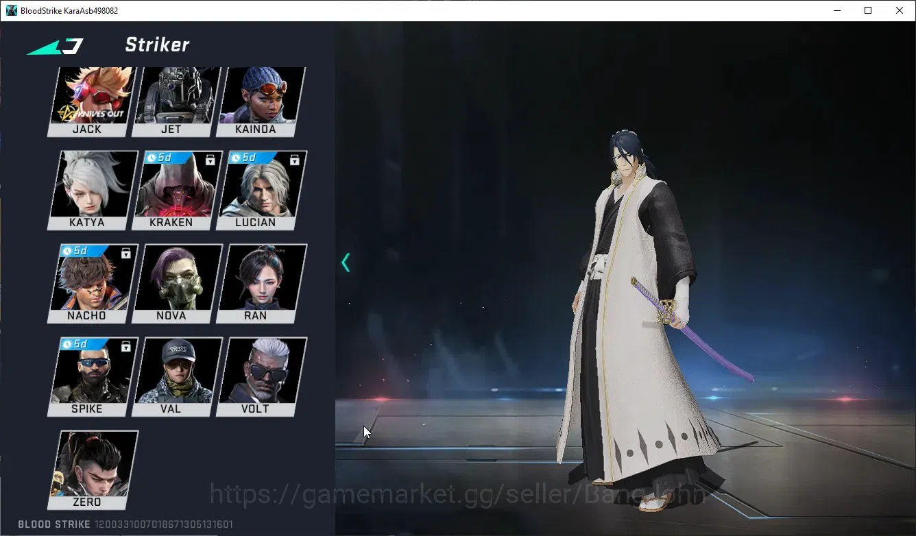 Blood Strike Accounts ASIA|COLLAB,ETHAN|ULTRA,ORIGIN-12,FAL,UMP45|LEGEND image 20