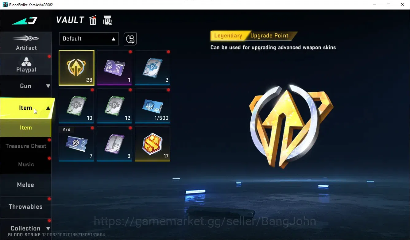 Blood Strike Accounts ASIA|COLLAB,ETHAN|ULTRA,ORIGIN-12,FAL,UMP45|LEGEND image 5