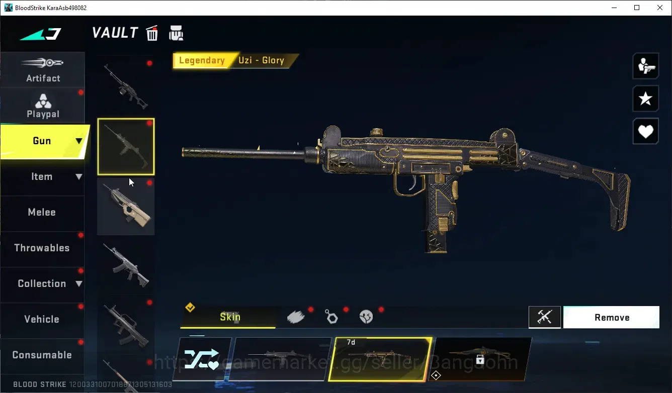 Blood Strike Accounts ASIA|COLLAB,ETHAN|ULTRA,ORIGIN-12,FAL,UMP45|LEGEND image 6