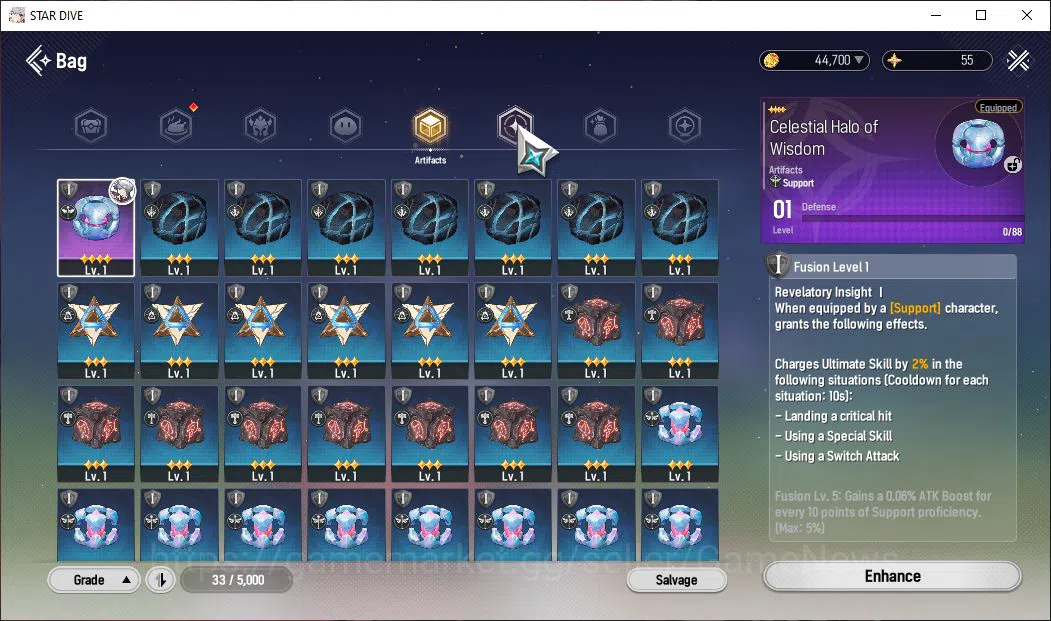 Mongil:Star Dive Accounts Global | Fresh Starter AL 2 | 1 SSR Meta ( Sangun  image 10