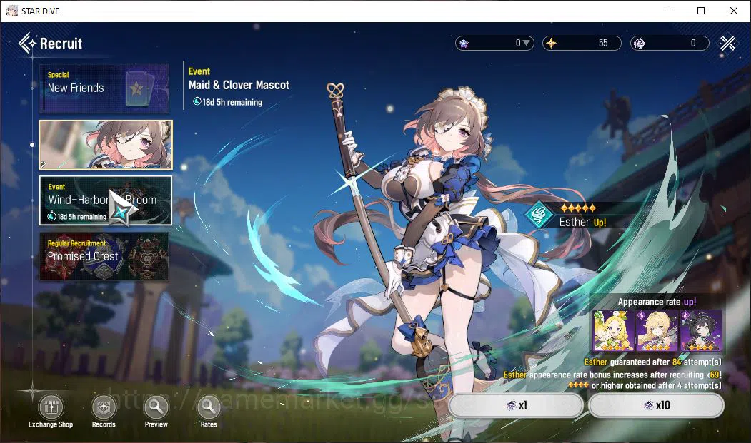 Mongil:Star Dive Accounts Global | Fresh Starter AL 2 | 1 SSR Meta ( Sangun  image 11