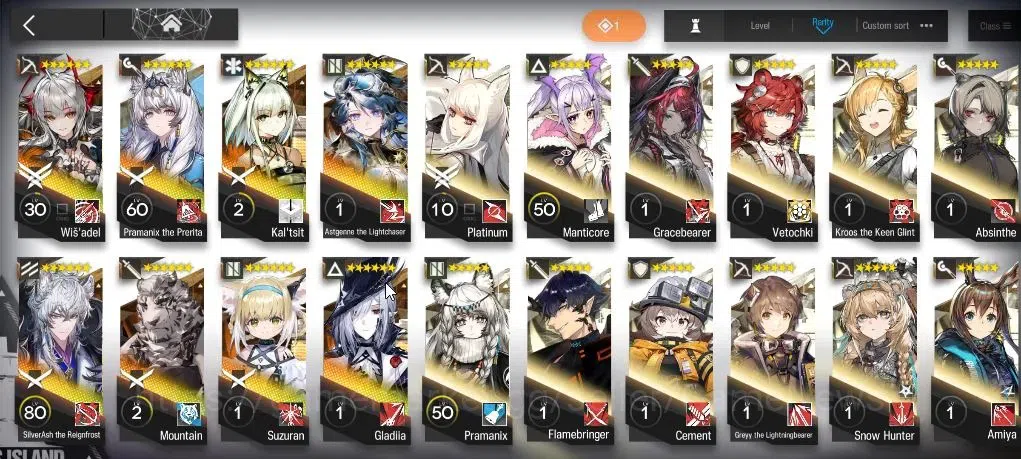 Arknights Accounts Lv 27| 93 OP+1 Skin | 2 Limited | ( Wis'adel,Silve image 5
