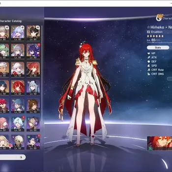 Honkai Star Rail Accounts Others Asia|TL 67|9 Limited|(Himeko Nova E6,Archer)+Sign, Robin Summer,Huohuo,Ruan Mei,Danheng