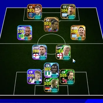 eFootball Accounts Legends & Iconic Players Android|Power 3200|Big Time Lionel Messi,K Kvaratskhelia + 4 BT Old|15 Epic