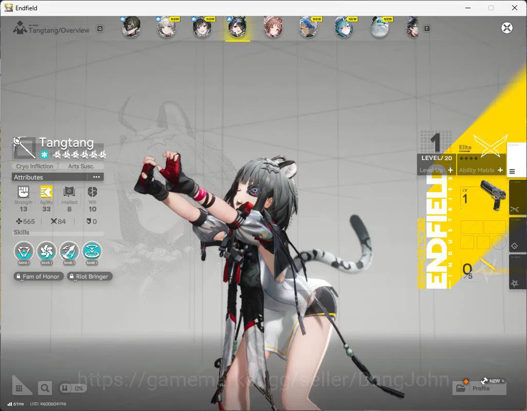 Arknights: Endfield Accounts ASIA | Starter fresh | Tangtang, Ardelia | more de image 3
