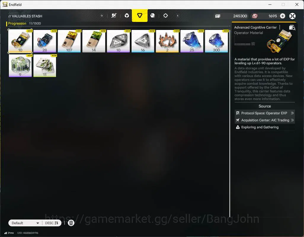 Arknights: Endfield Accounts ASIA | Starter fresh | Tangtang, Ardelia | more de image 7
