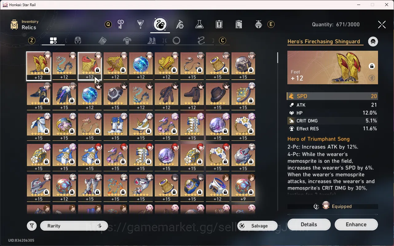 Honkai Star Rail Accounts Others ASIA | 9 Limit | Phainon + Sign | FF + Sign | Tribie | Saber + Sign | Feixiao + Sgin 5
