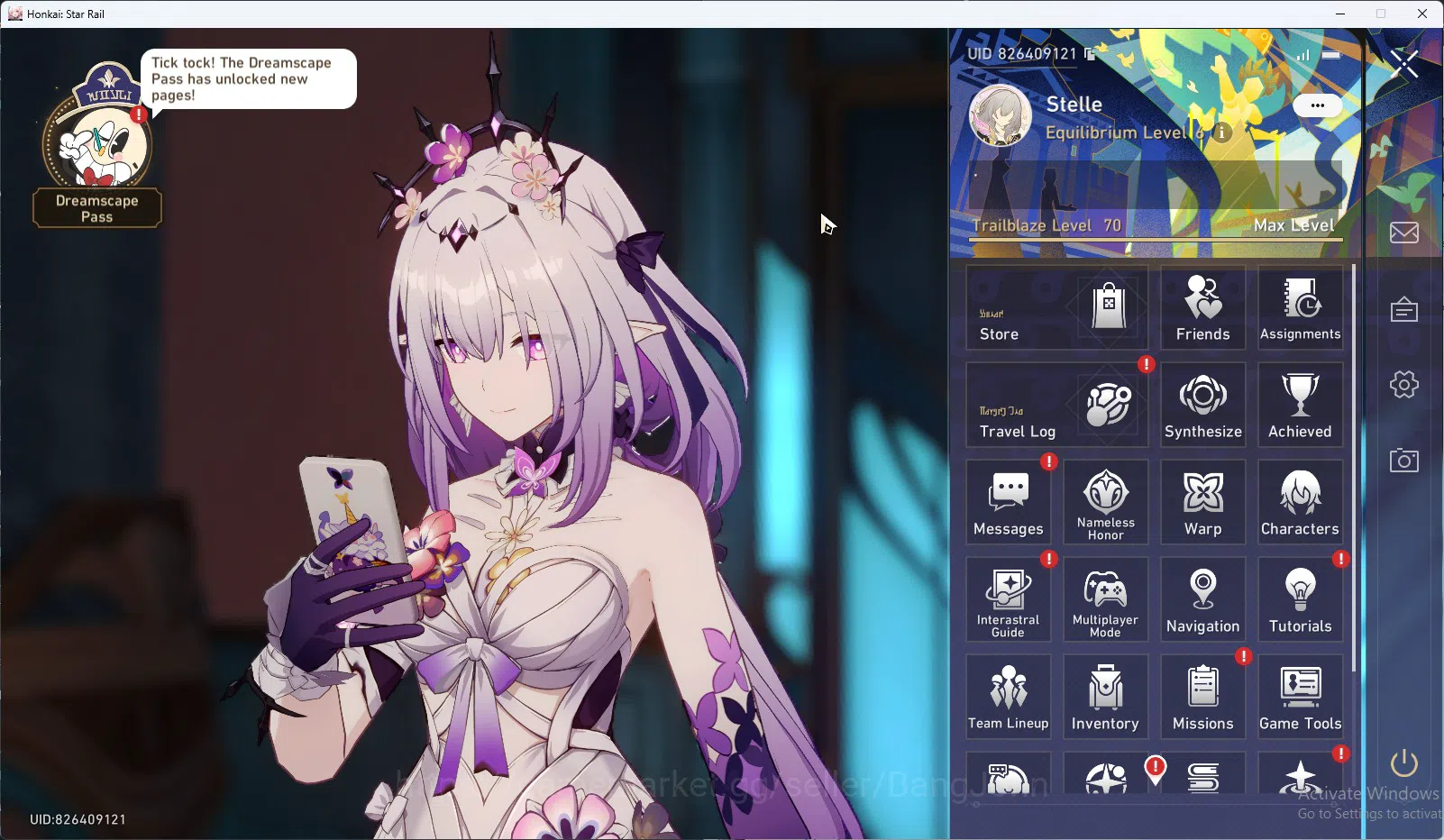 Honkai Star Rail Accounts ASIA TL70 | Castorice+S, Acheron+S, Kafka+S | Cyre image 1