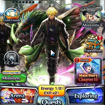 Grand Summoners Accounts Mid-Game Global|Rank 98|19 Ascend+5 TW|(2x Roy,2x Inumuta,Kamijo,2x Fen,Konpaku)+TW,3x S