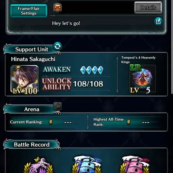 Last Cloudia Accounts Others GLOBAL|Rank 12|Collab Rimuru,Hinata|Other Unit GHAdel,Kanon,Telestio|1Lr+24SSR Ark|etc|Code