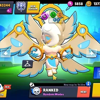 Brawl Stars Accounts Trophy 43244|94 Brawlers|23 Max Hypercharge|5Hypercharge,2Legend,4Mythic,47Epic Skins|4132