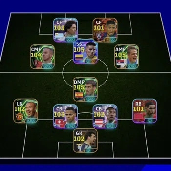 eFootball Accounts Legends & Iconic Players EFOOTBALL |BIGTIME BERGSON,J RODRIGUEZ NEW,DRAGAN S,T ALCANTARA,A PIRLO,M