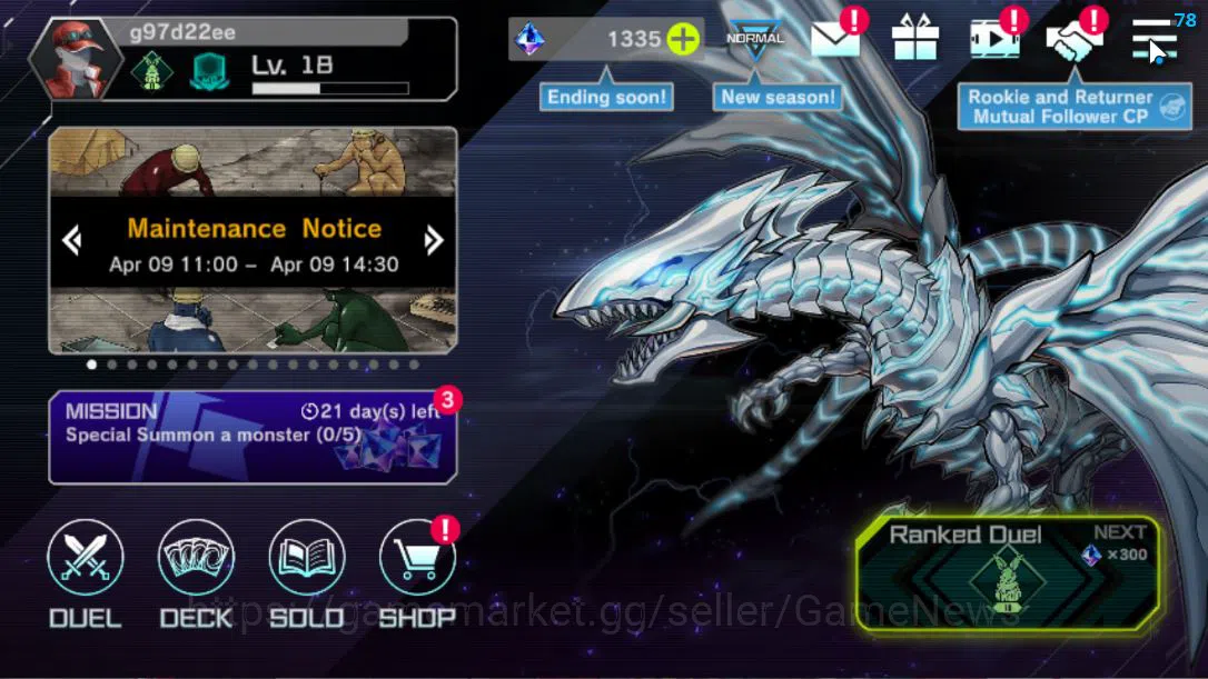 Lv 18 | 18 Deck |VSK9,Sky Striker,Resonator,Dragonmaid,YubelFs,Etc|Ranked Available|Konami|CE ON|Check SS(YMD1001) Yu-Gi-Oh! Master Duel Mid-Level Lv 18 | 18 Deck |VSK9,Sky Striker,Resonator,Dragon image 1