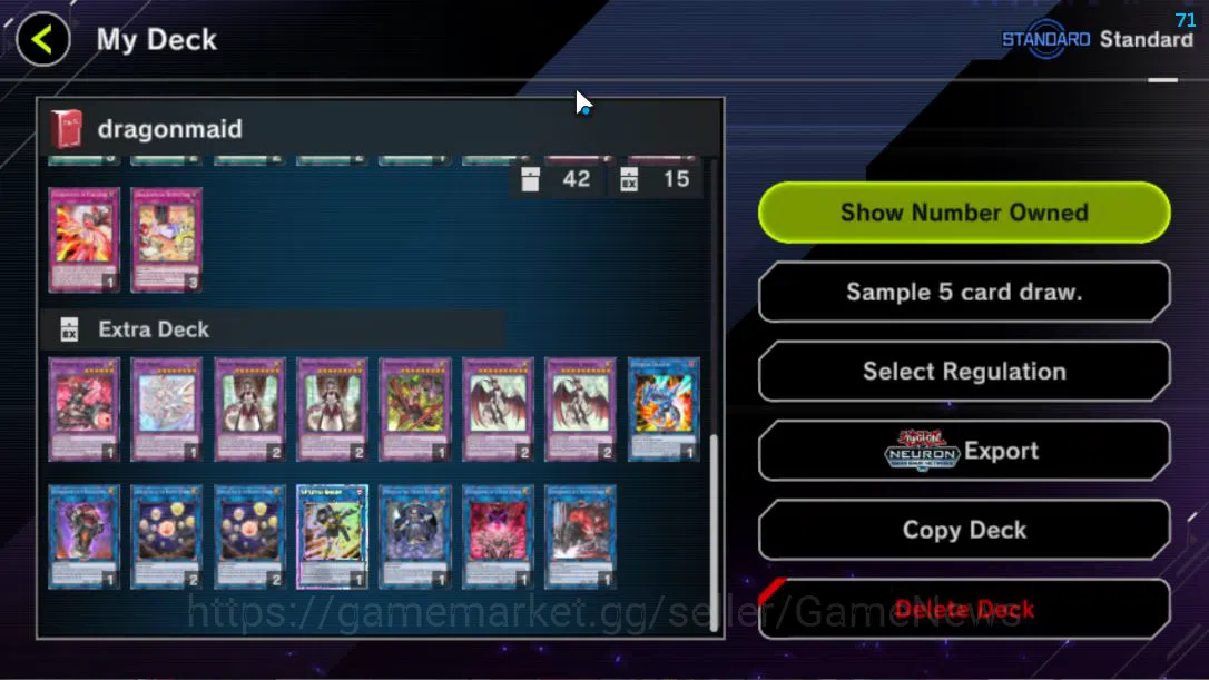 Yu-Gi-Oh! Master Duel Accounts Mid-Level Lv 18 | 18 Deck |VSK9,Sky Striker,Resonator,Dragonmaid,YubelFs,Etc|Ranked 9