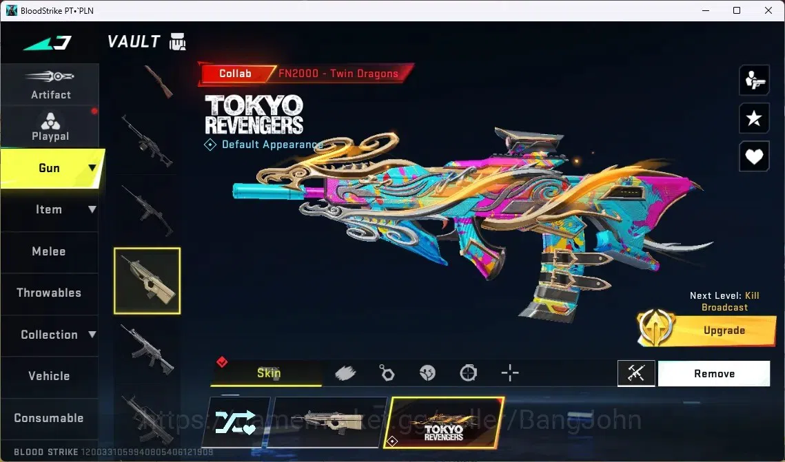 Blood Strike Accounts ASIA | 1 ETERNAL: Desert Eagle-Scorpius | 2 TR GUN image 3