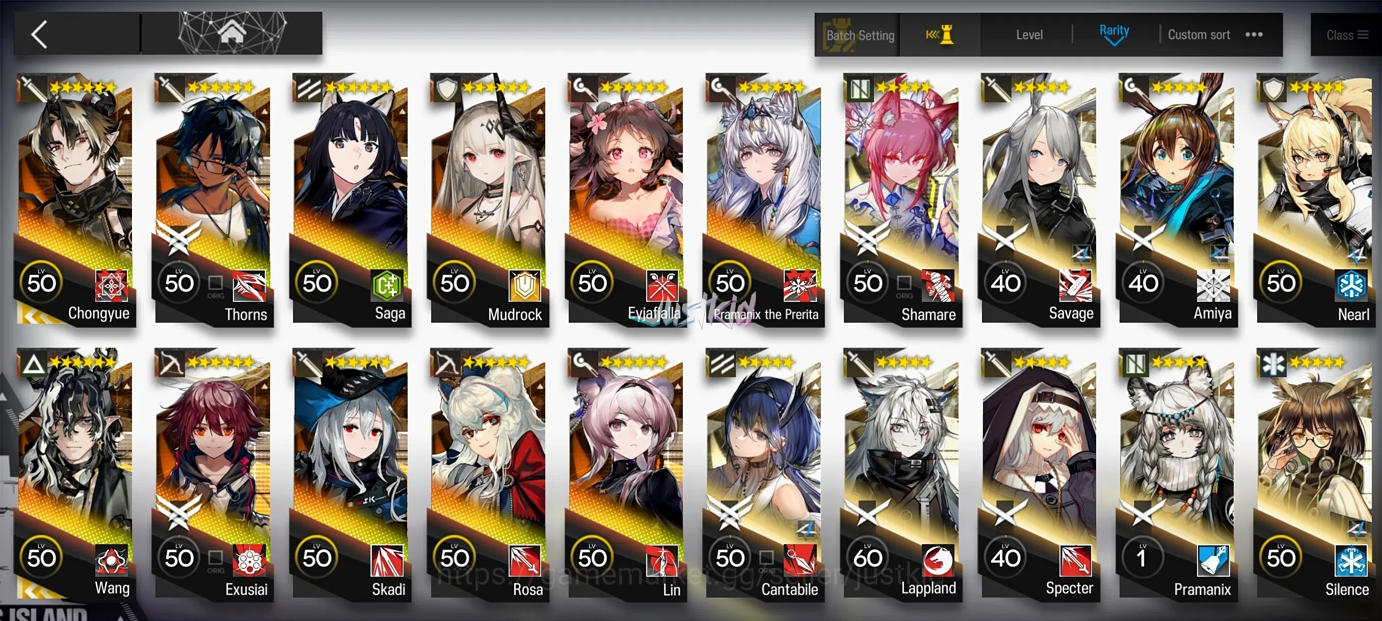 Arknights Accounts Starter ARKNIGHTS GLOBAL STARTER 11*6 , 2 LIMITED WANG,CHONGYUE , PRAMANIX 1