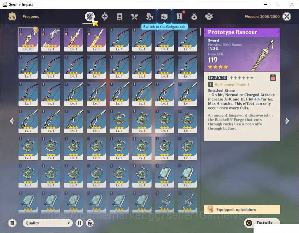 Genshin Impact Accounts EU | Ready Gacha | AR 55 | 58700Primogem + 64 IF + image 5