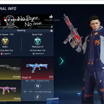 Blood Strike Accounts High-End Asia|1 LIMITED: Origin-12 Playmaker|13 LEGENDARY Guns|Ultra crate|Ultra