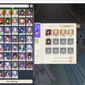 Genshin Impact Accounts Others Asia|AR 55|Rate On|5 Limited + 4 (*5 Wp)|Chasca