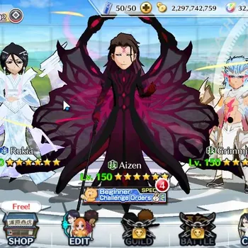 Bleach: Brave Souls Accounts Starter GLOBAL|559K BP+32K Orbs|Fresh All Story|11th
