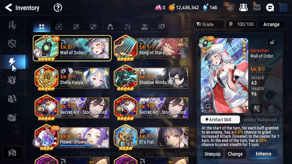 Epic Seven Accounts GLOBAL Unverif|New Era|4 ML(Belian,Straze,Solitari image 10