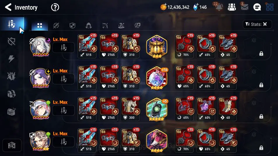 Epic Seven Accounts GLOBAL Unverif|New Era|4 ML(Belian,Straze,Solitari image 12