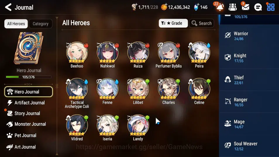 Epic Seven Accounts GLOBAL Unverif|New Era|4 ML(Belian,Straze,Solitari image 14
