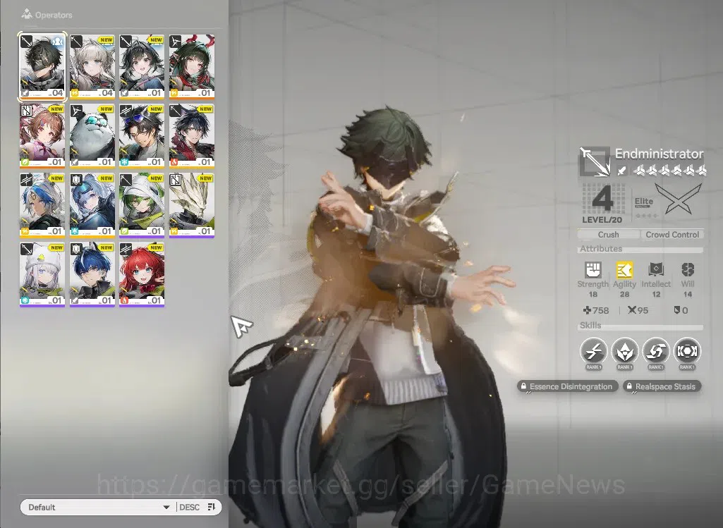 Arknights: Endfield Accounts NA/EU Starter Account | Zhuang Fangy | Lv.2 | 2 SS image 2