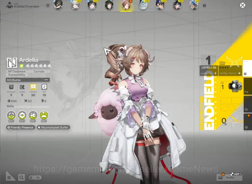 Arknights: Endfield Accounts NA/EU Starter Account | Zhuang Fangy | Lv.2 | 2 SS image 3