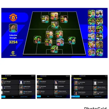 eFootball Accounts Legends & Iconic Players #15 Collective 3250+ 14 Manager Halland X Pele X Messi X Ronaldo X George Best X