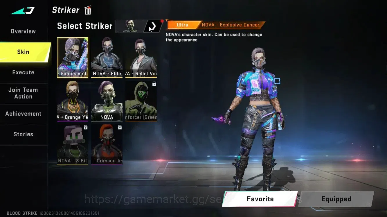 Blood Strike Accounts ASIA|2 ETERNAL[ETHAN-Alien Walker,DEagle]|Melee St image 10