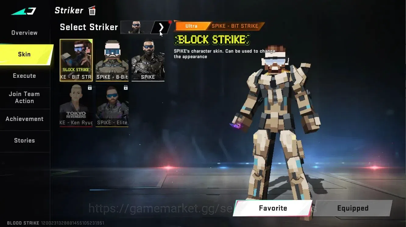 Blood Strike Accounts ASIA|2 ETERNAL[ETHAN-Alien Walker,DEagle]|Melee St image 11