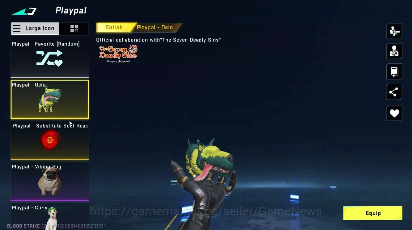 Blood Strike Accounts ASIA|2 ETERNAL[ETHAN-Alien Walker,DEagle]|Melee St image 13
