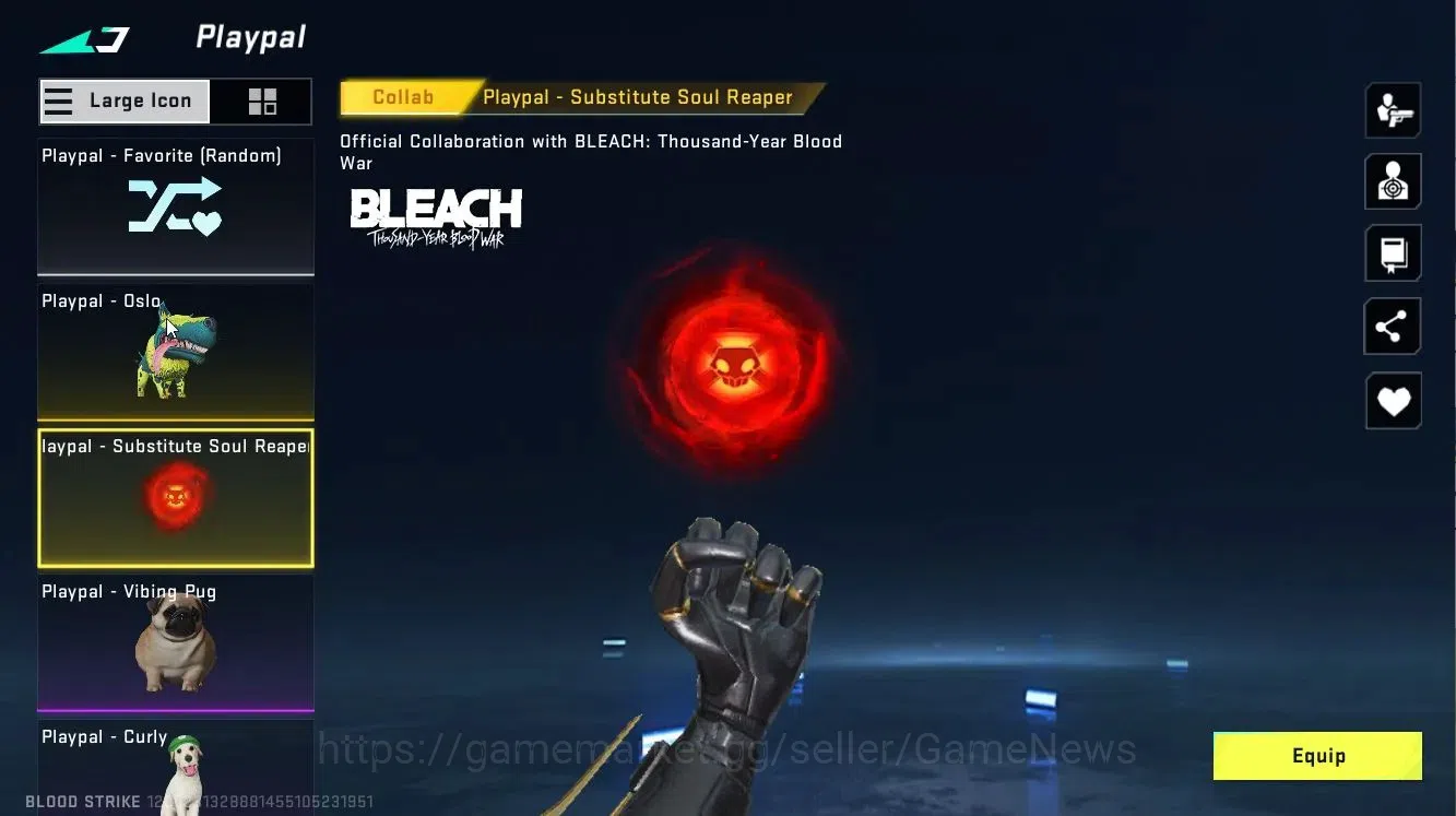 Blood Strike Accounts ASIA|2 ETERNAL[ETHAN-Alien Walker,DEagle]|Melee St image 14