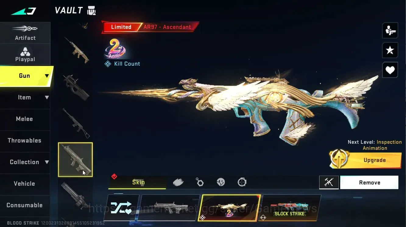 Blood Strike Accounts ASIA|2 ETERNAL[ETHAN-Alien Walker,DEagle]|Melee St image 17