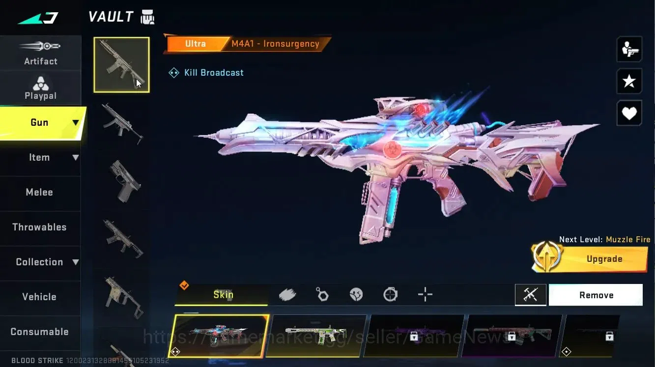 Blood Strike Accounts ASIA|2 ETERNAL[ETHAN-Alien Walker,DEagle]|Melee St image 20