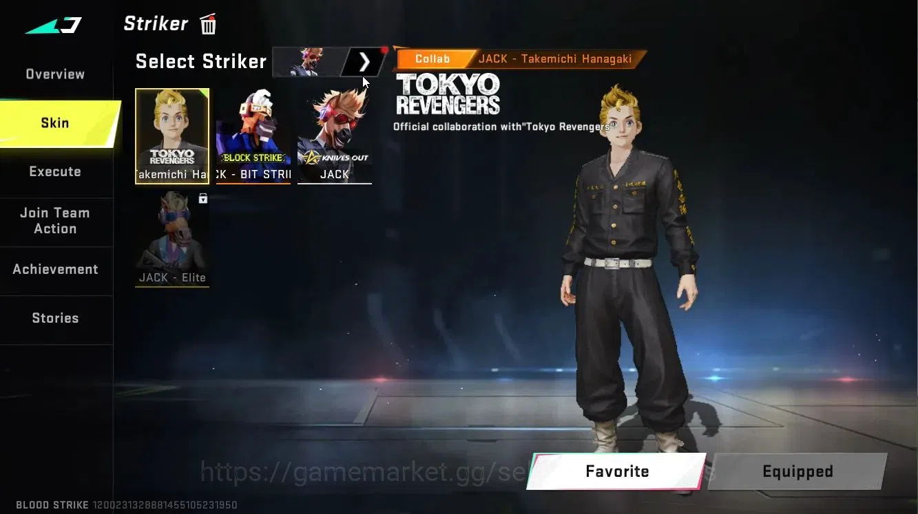 Blood Strike Accounts ASIA|2 ETERNAL[ETHAN-Alien Walker,DEagle]|Melee St image 4