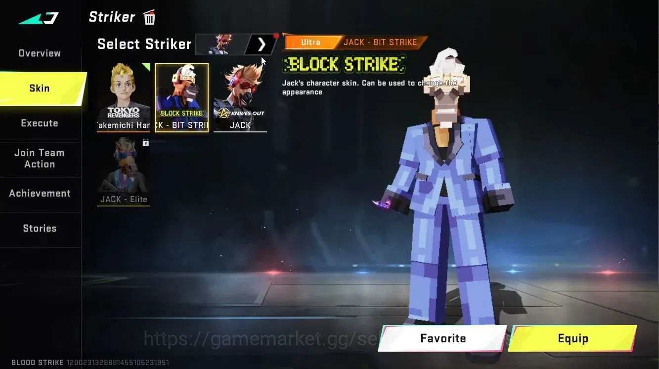 Blood Strike Accounts ASIA|2 ETERNAL[ETHAN-Alien Walker,DEagle]|Melee St image 8