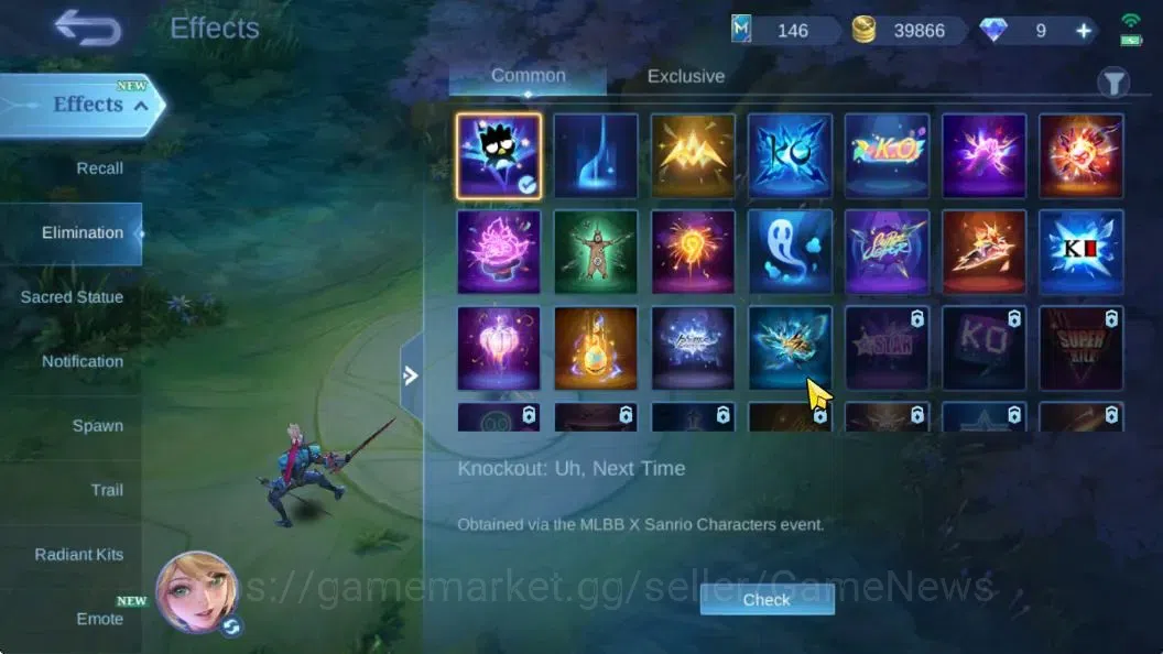 Mobile Legends: Bang Bang Accounts Hero 132|Skin 271|High Glory 91|KOF(Gusion,Karina) image 17
