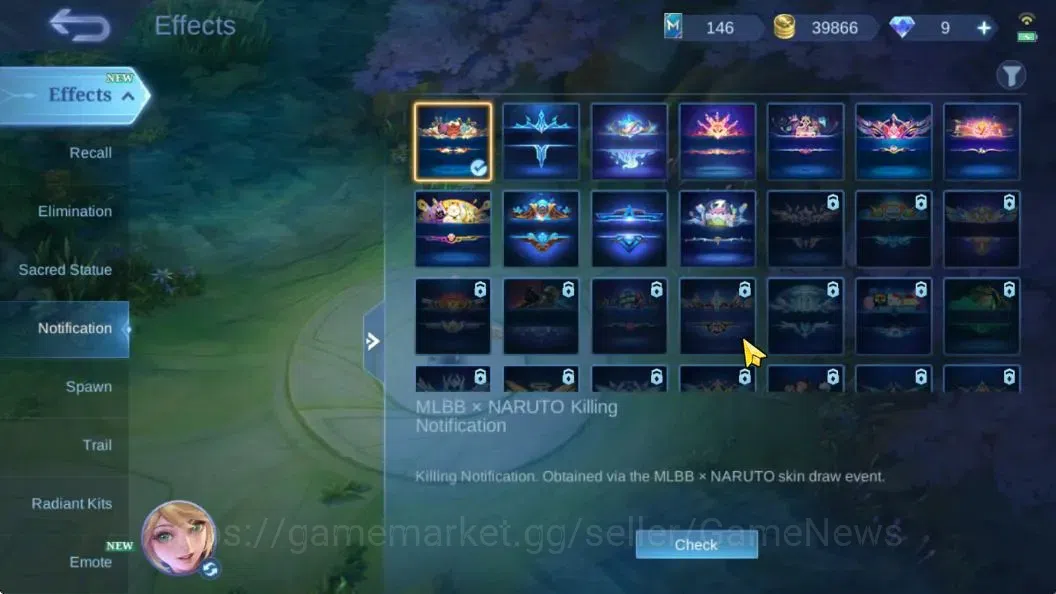 Mobile Legends: Bang Bang Accounts Hero 132|Skin 271|High Glory 91|KOF(Gusion,Karina) image 18