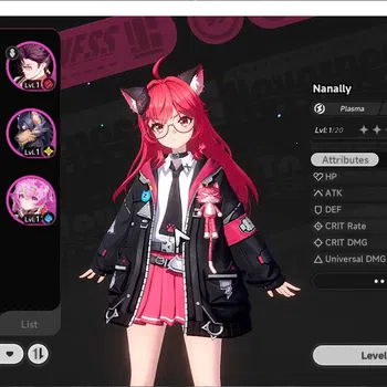 Neverness to Everness Accounts NA|HL 3|2 S-Class 1 Limited (Nanally),Fadia|1 S-Class Selector|2 Selector ON|Female MC|Take