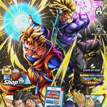 Dragon Ball Legends Accounts High-End Android|Lvl158|92M Total Power|528K CC|2 LR|2 UL|LR SS Trunks Teen
