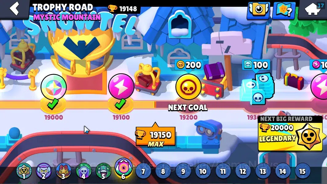 Brawl Stars Accounts 19148 Trophy|76Brawler 1Max Lvl[Edgar]|3 Hypch DJ& image 5