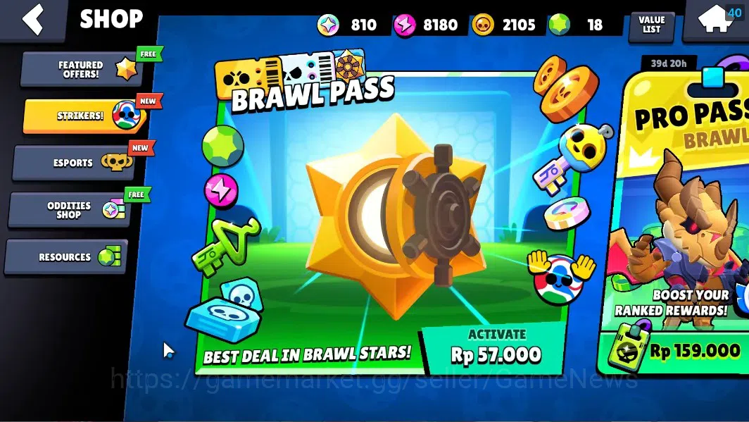 Brawl Stars Accounts 19148 Trophy|76Brawler 1Max Lvl[Edgar]|3 Hypch DJ& image 6