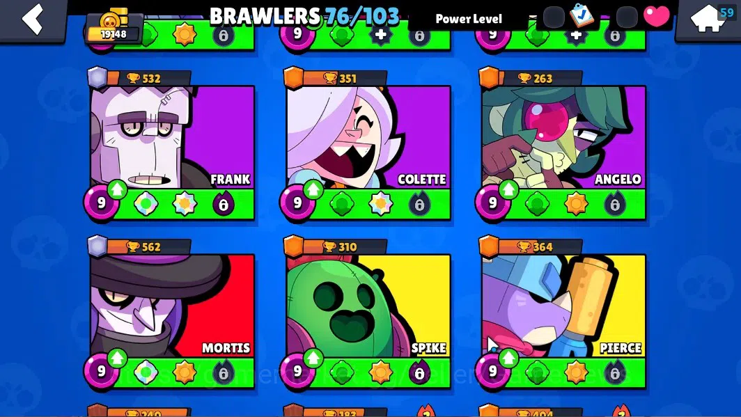 Brawl Stars Accounts 19148 Trophy|76Brawler 1Max Lvl[Edgar]|3 Hypch DJ& image 9
