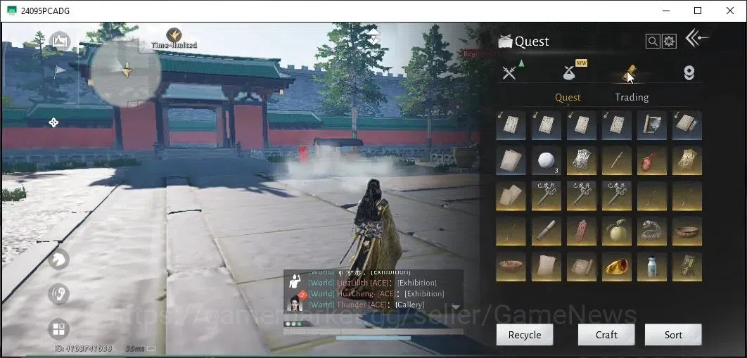 Where Winds Meet Accounts Global|Lv 95|GS 31K|2 HC|Tranquil Bamboo|Peaceful image 13