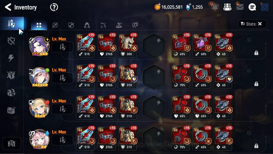 Epic Seven Accounts GLOBAL Unverif|New Era|3 ML(LOT Scale,AYufine,ALai image 10
